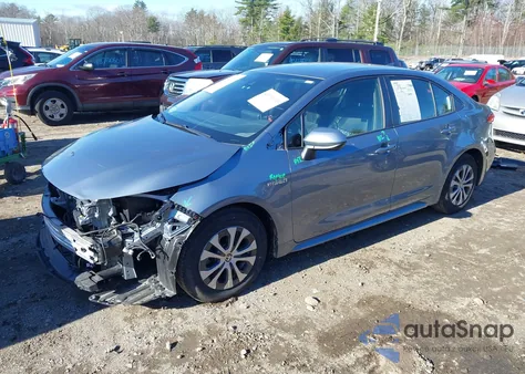 2021 Toyota Corolla Hybrid Le z USA, uszkodzony, nr VIN JTDEAMDE7MJ018687